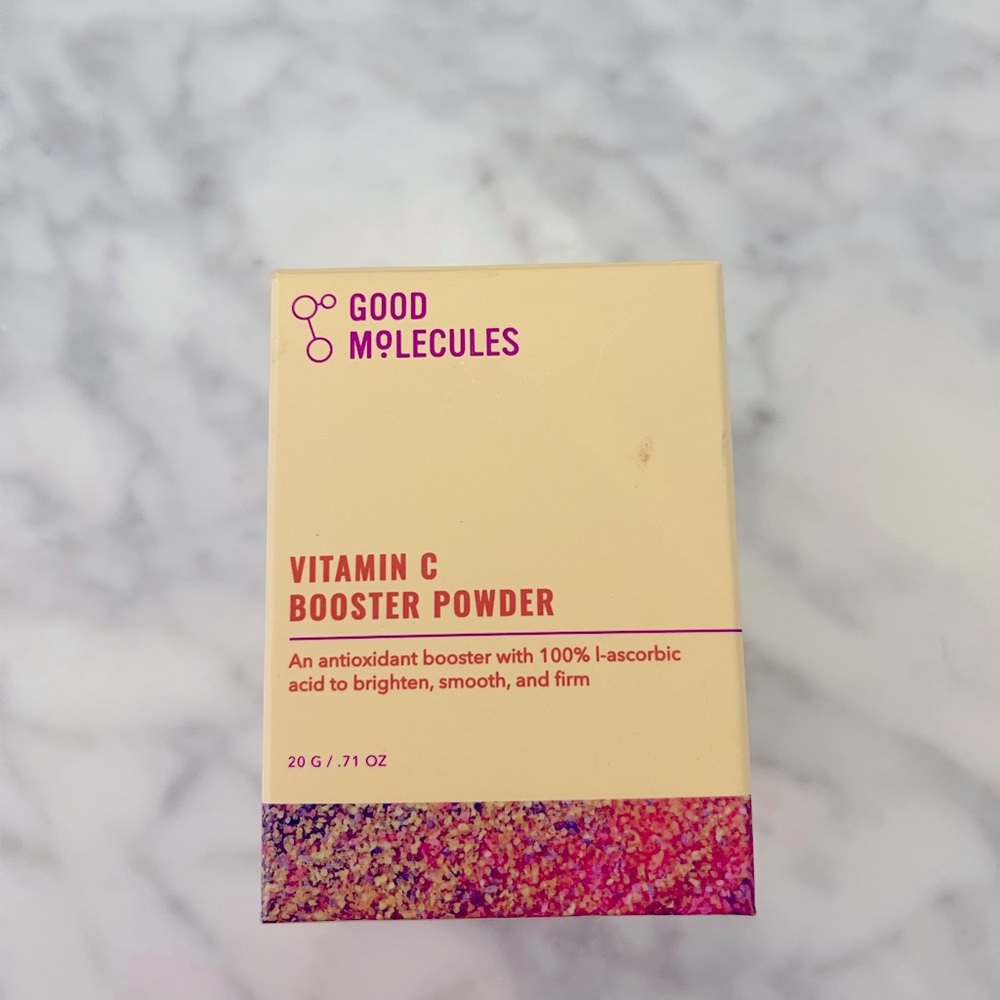 Good molecules vitamin c booster powder